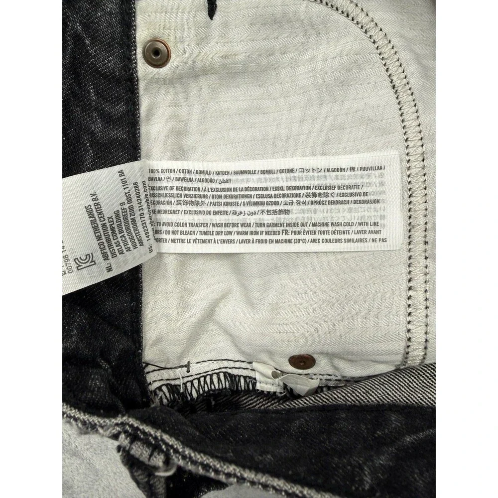 Abercrombie & Fitch Denim Shorts Size 26/2 Annie High Rise Distressed Cut Off